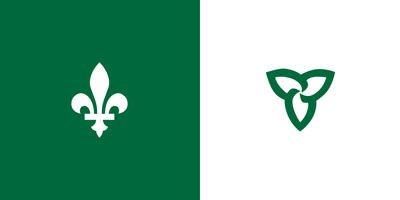 Ontario Franco Flag